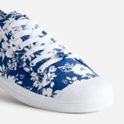 Tennis LE TEMPS DES CERISES Bleue Toile Fleurie -Boutique Caprice WWWERM 10384330227 5