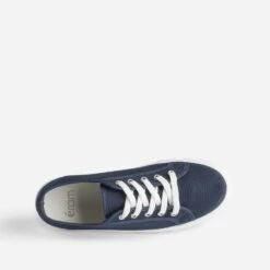 Tennis Bleu Marine En Toile -Boutique Caprice WWWERM 10384330233 4