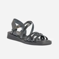 Sandale Noire En Cuir éco-conçue -Boutique Caprice WWWERM 10385760002 1