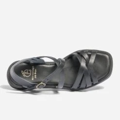 Sandale Noire En Cuir éco-conçue -Boutique Caprice WWWERM 10385760002 3