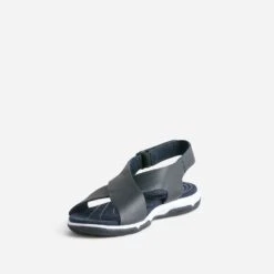 Sandale TBS Marine En Cuir à Larges Brides -Boutique Caprice WWWERM 10385760003 2