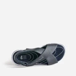 Sandale TBS Marine En Cuir à Larges Brides -Boutique Caprice WWWERM 10385760003 4