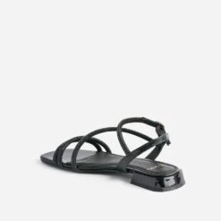 Sandale TEXTO Noire à Strass -Boutique Caprice WWWERM 10385760102 3