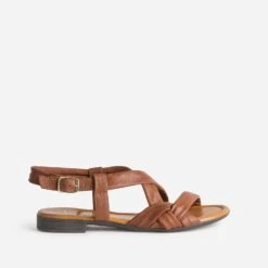 Sandale Marron En Cuir Souple -Boutique Caprice WWWERM 10385760147 0
