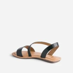 Sandale Noire Plate -Boutique Caprice WWWERM 10385760157 3