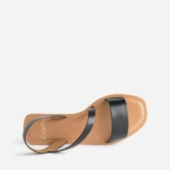 Sandale Noire Plate -Boutique Caprice WWWERM 10385760157 4