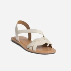 Sandale Beige Clair à Bride Tressée -Boutique Caprice WWWERM 10385760363 1