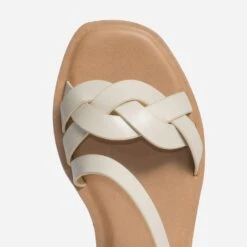Sandale Beige Clair à Bride Tressée -Boutique Caprice WWWERM 10385760363 4
