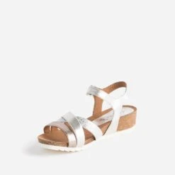 Sandale Compensée CAPRICE Argenté Et Bronze -Boutique Caprice WWWERM 10385920022 2