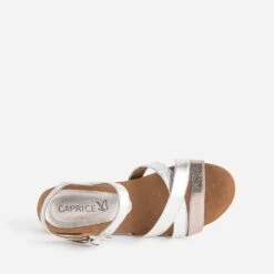 Sandale Compensée CAPRICE Argenté Et Bronze -Boutique Caprice WWWERM 10385920022 4