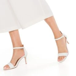 Sandale TEXTO Blanche à Talon Fin -Boutique Caprice WWWERM 10386330403 10