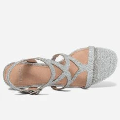 Sandale TEXTO Argentée -Boutique Caprice WWWERM 10386340055 3