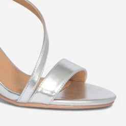 Sandale TEXTO Argent à Talon Fin -Boutique Caprice WWWERM 10386340057 5