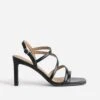 Sandale TEXTO Noire à Talon