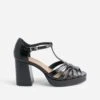Sandale Noire à Talon -Boutique Caprice WWWERM 10386340109 0