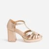 Sandale Cuivrée à Talon -Boutique Caprice WWWERM 10386340111 0