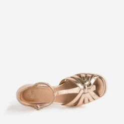 Sandale Cuivrée à Talon -Boutique Caprice WWWERM 10386340111 5