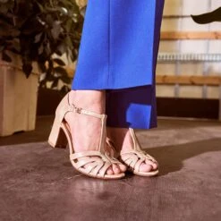 Sandale Cuivrée à Talon -Boutique Caprice WWWERM 10386340111 8