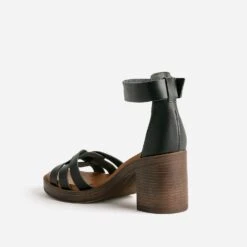 Sandale Noire éco-conçue En Cuir 11 Sandale Noire éco-conçue En Cuir -Boutique Caprice WWWERM 10386340120 3