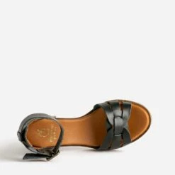 Sandale Noire éco-conçue En Cuir 12 Sandale Noire éco-conçue En Cuir -Boutique Caprice WWWERM 10386340120 4