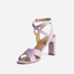 Sandale Talon En Cuir Mauve -Boutique Caprice WWWERM 10386340124 2