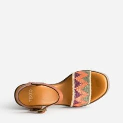 Sandale TEXTO à Talon Et Bride Multicolore -Boutique Caprice WWWERM 10386340128 4