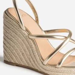 Sandale Compensée TEXTO Dorée -Boutique Caprice WWWERM 10386420029 5