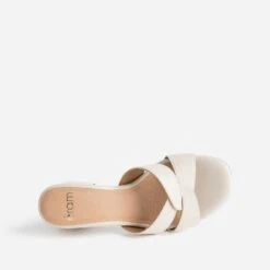 Mule Beige à Brides Croisées -Boutique Caprice WWWERM 10386550003 4