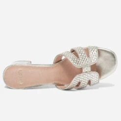 Mule TEXTO Or Tressée -Boutique Caprice WWWERM 10386550147 3