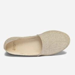 Espadrille Beige Pailleté Or En Toile -Boutique Caprice WWWERM 10388500071 4