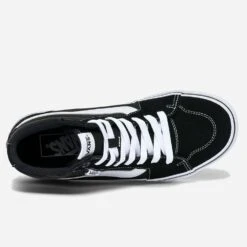 Basket VANS Noire En Toile Et Cuir Velours -Boutique Caprice WWWERM 10881390245 4