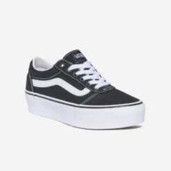 Tennis VANS Noire En Toile à Plateforme -Boutique Caprice WWWERM 10881390255 1