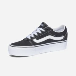 Tennis VANS Noire En Toile à Plateforme -Boutique Caprice WWWERM 10881390255 2