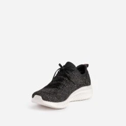 Tennis SKECHERS Noire Pailletée Cuivrée Effet Mesh -Boutique Caprice WWWERM 10881390275 2