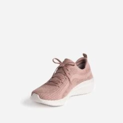 Tennis SKECHERS Vieux Rose Pailletée Cuivrée Effet Mesh -Boutique Caprice WWWERM 10881390277 2