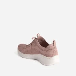 Tennis SKECHERS Vieux Rose Pailletée Cuivrée Effet Mesh -Boutique Caprice WWWERM 10881390277 3