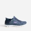 Tennis SKECHERS Marine Et Violet -Boutique Caprice WWWERM 10881390301 0