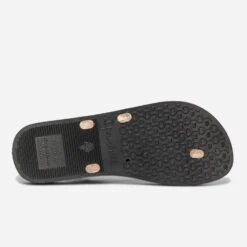 Tong IPANEMA Noire à Brides Asymétriques Beige -Boutique Caprice WWWERM 10888550101 5