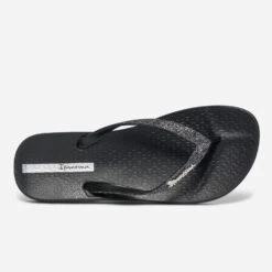 Tong IPANEMA Noire à Brides Pailletées -Boutique Caprice WWWERM 10888550104 3