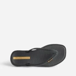 Tong IPANEMA Noire à Bride Embossée -Boutique Caprice WWWERM 10888550122 4