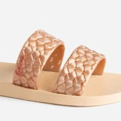 Mule IPANEMA Beige à Double Bride Tressée -Boutique Caprice WWWERM 10888550132 5